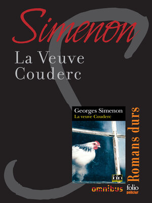 cover image of La veuve Couderc